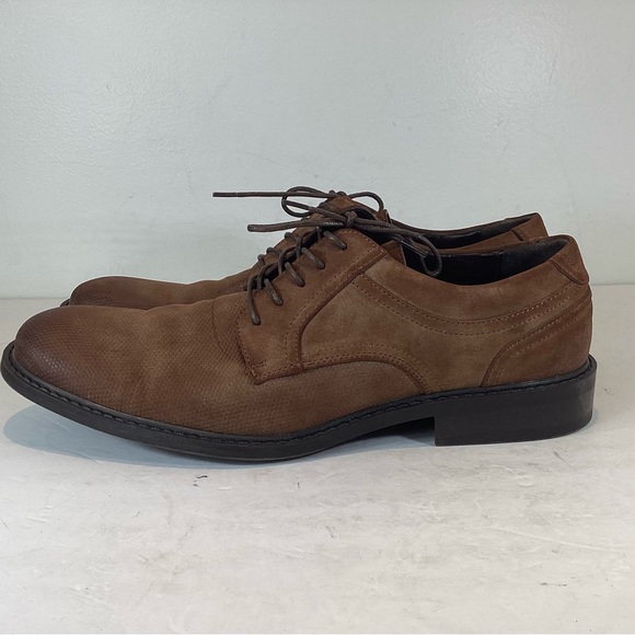 UNLISTED BY KENNETH COLE BROWN BUZZER OXFORD EUC SZ 11 - Picture 3 of 11